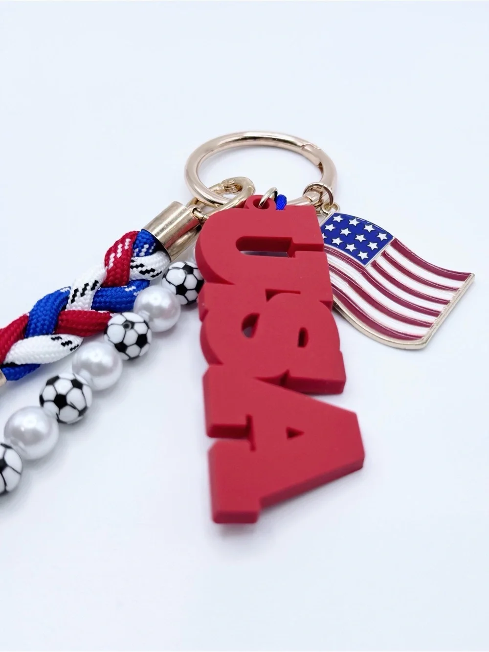 World Cup 2026 Soccer Keychain | USA Soccer Fan Gift | Football Lover Accessory